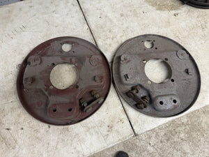 1939 1940 Ford Front Backing Plates Coupe Sedan Hot Rod