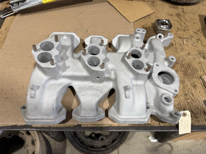 Edelbrock 303 324 Edelbrock Tri Power E 3X2 OL396 Manifold Hot Rod