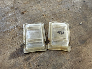1940 Ford Flathead V8 Headlight Marker Lens Glass Coupe Sedan Convertible