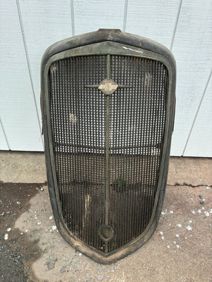 1934 Chevrolet Master 1935 Chevy Standard Grill Shell & Insert Coupe Roadster ￼