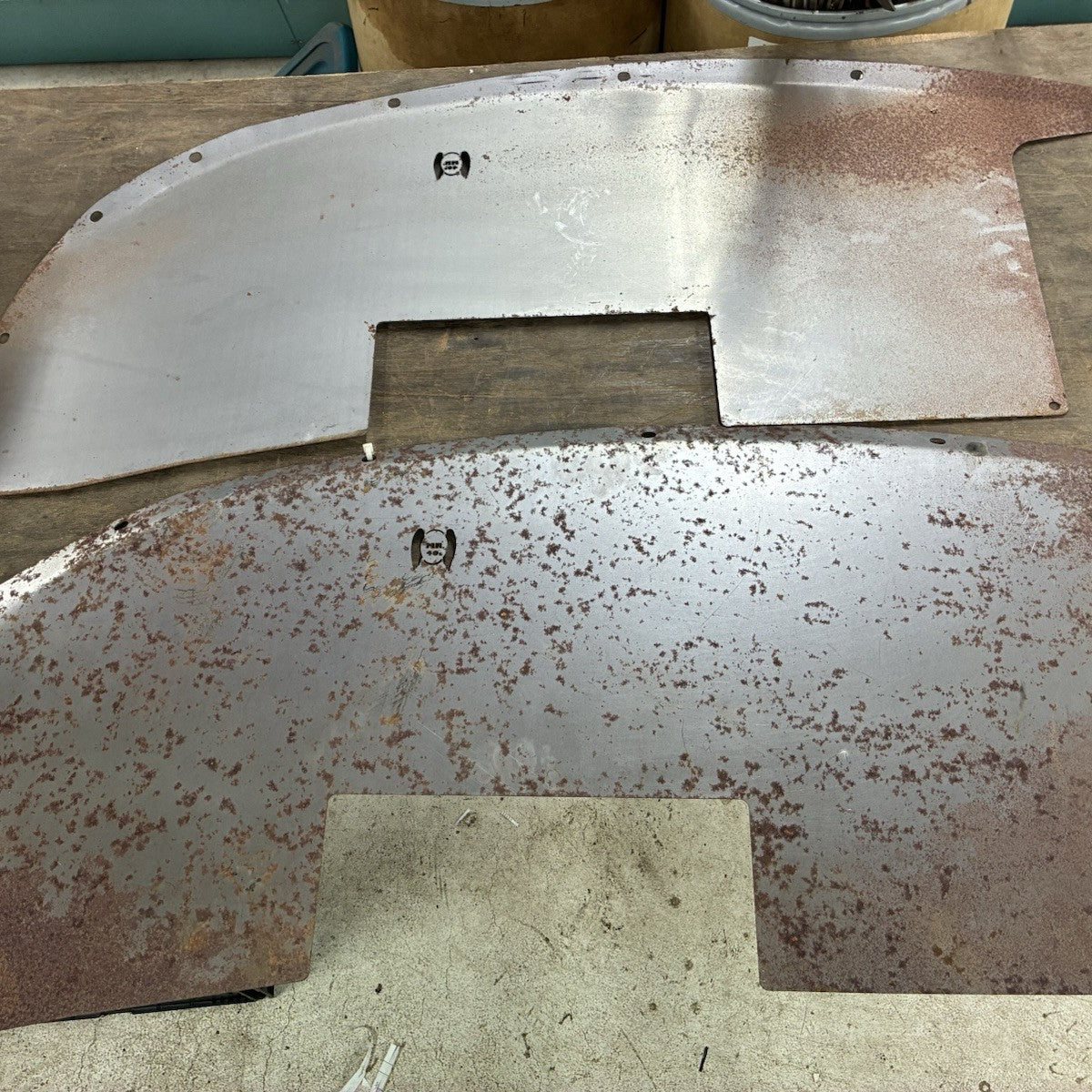 Mr. 40 1940 Ford Car IFS Front Inner Fender Panels Smooth Street Rod ...