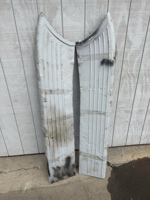1940 Ford 1/2 Ton Pickup Truck Passenger Side Running Boards Original Pair