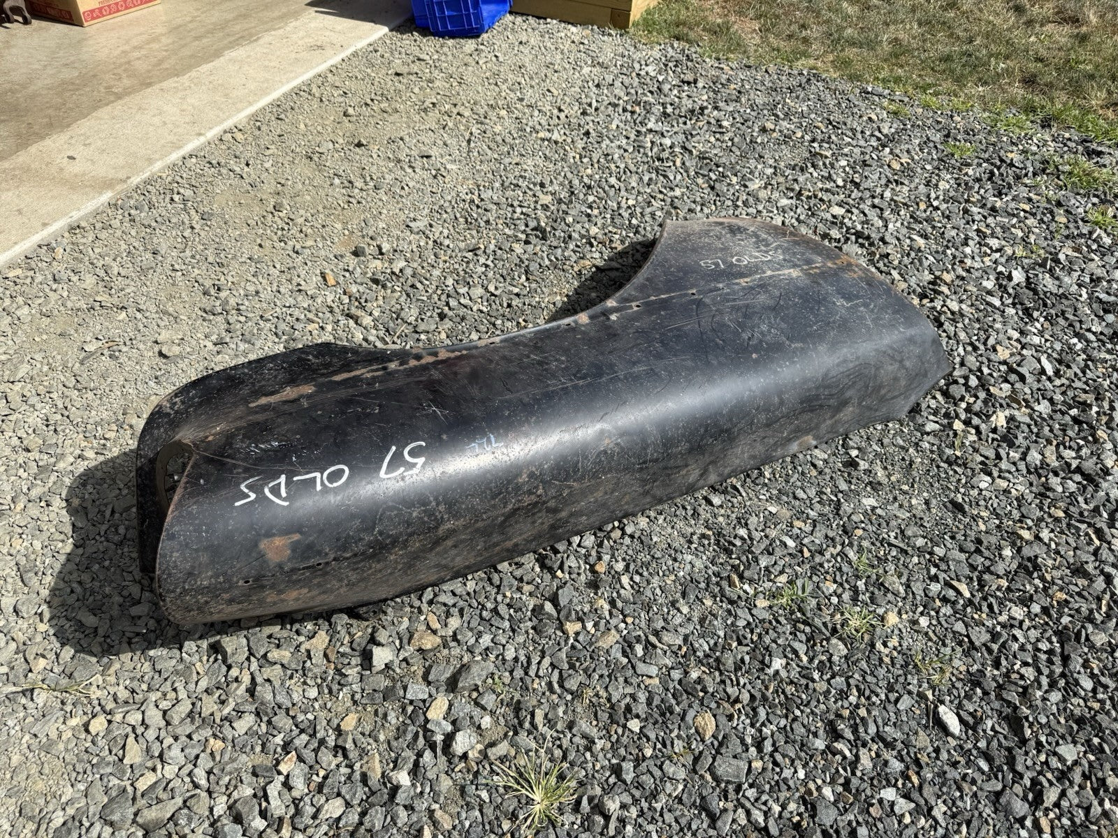 1957 Oldsmobile Rocket Eighty Eight Passenger Front Fender Olds