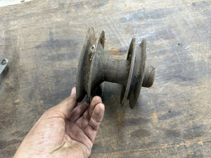 1946 1947 1948 Ford Flathead Double Groove Crank Pulley Original Coupe Sedan