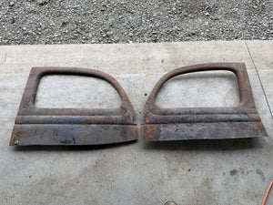 1935 1936 Ford 5 Window Coupe Upper Door Skins Window Openings