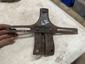 Ford Front License Plate Bracket - 1937-38 PASS, 1939 STD PASS, 1937-39 PU