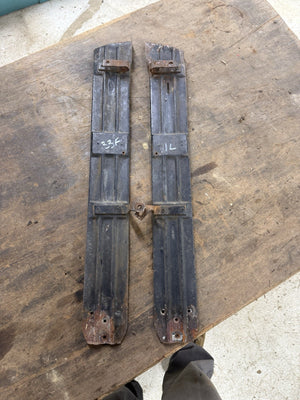 1933 Ford Radiator Side Panels Coupe Sedan Roadster Original