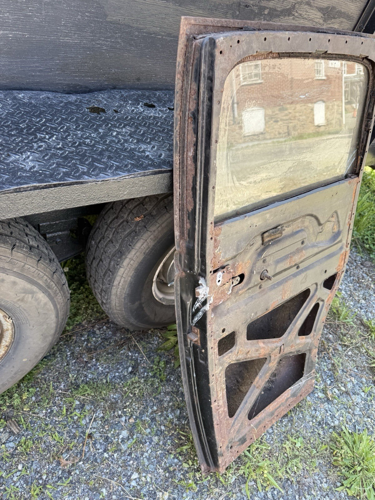 1935 1936 Ford 4 Door Sedan Passenger Rear Door – Iron Trap Garage