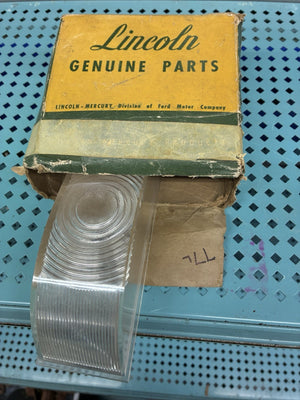 NOS 1954 Mercury Lincoln parking light lens MPT-54 FAH-13208-A