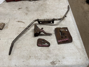 1949 Mercury  Gas Pedal Shaft Assembly & Other Linkage Parts Original