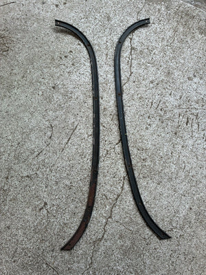 1940 - 1947 Ford Truck Above Door Wind Lace Trim Original pair 1941 1942 1946