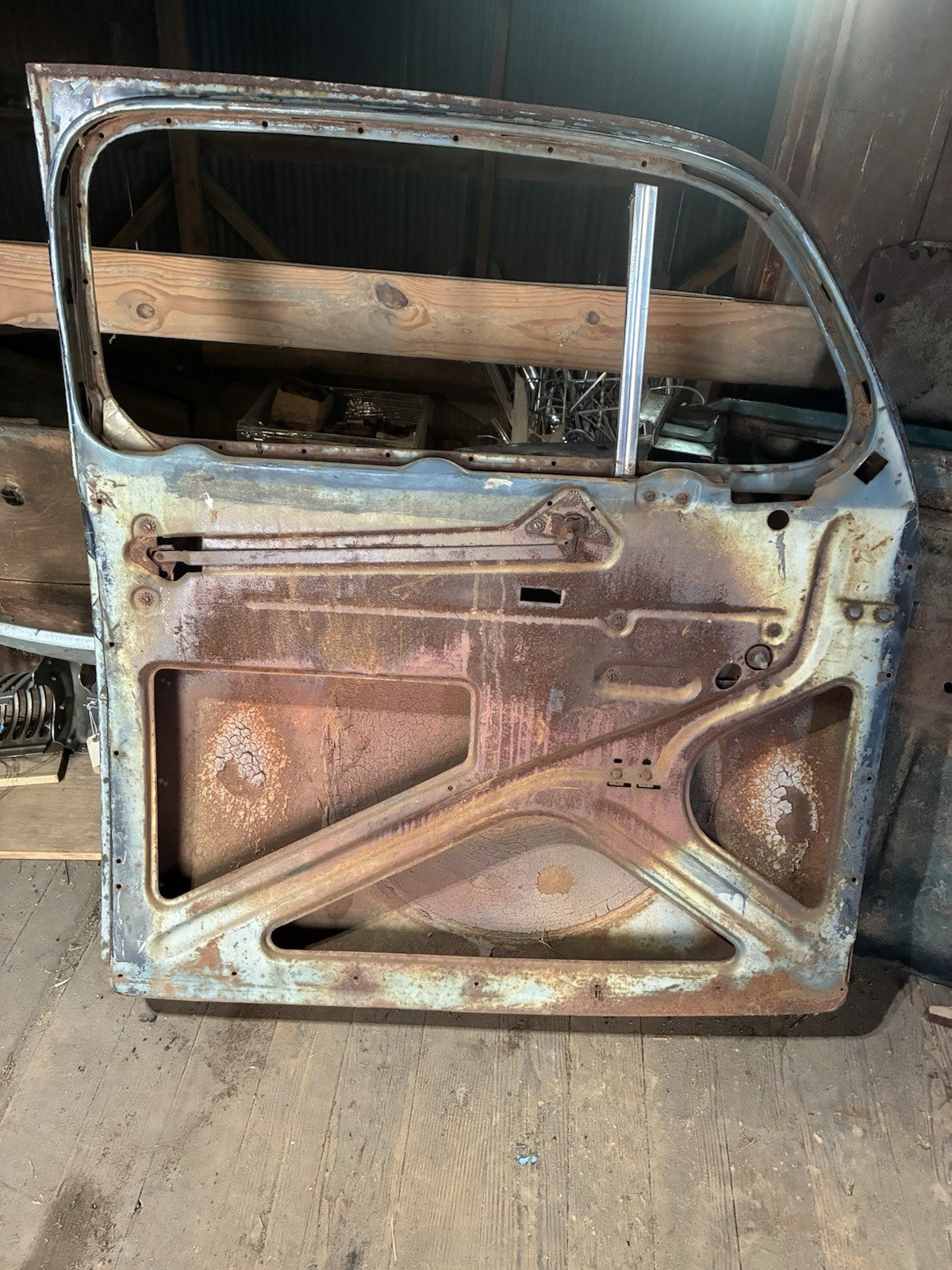1946 1947 1948 Ford Long Door Coupe Drivers Door Original – Iron
