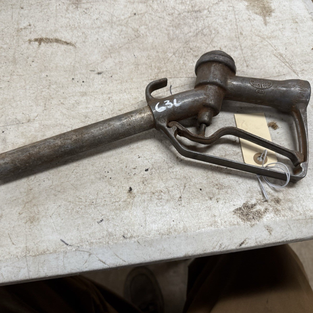 Vintage Knappco K831 Gas Fuel Pump Nozzle Nice USA – Iron Trap Garage