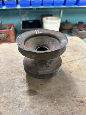 1946 1947 1948 Ford Flathead Double Groove Crank Pulley Original Coupe Sedan