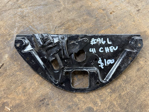 Good Original 1941 Chevrolet Lower Hood Latch Assembly Vintage OEM