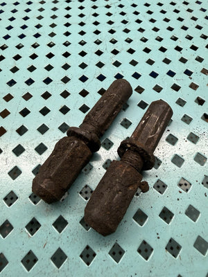 Used 1928-48 Ford Spindle bolt king pin retainer pin and stop nut