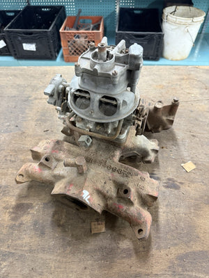 1955 Ford Mercury Thunderbird Crown Victoria 4 Barrel Intake Manifold ECB-9425-B