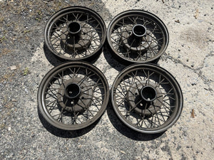 4 1930 1931 Ford Model A 19" Wire Wheels 5x5.5 BP Coupe Sedan Roadster Original
