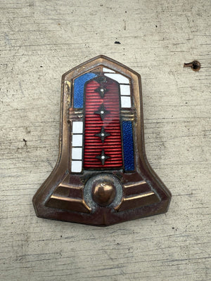1949-50 Mercury front hood emblem