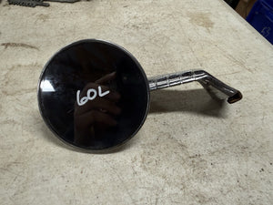 Clamp On 1950s Jet Age Style Mirror Custom Hot Rod Round Mirror