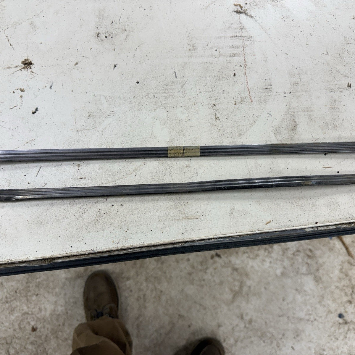 1941 Ford Super Deluxe Front Fender Stainless Trim Small Front Pieces ...