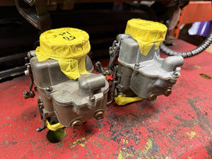 Pair Of Rebuilt Holley Ford Flathead Model 94 Series 8BA Carburetor 2 Barrel