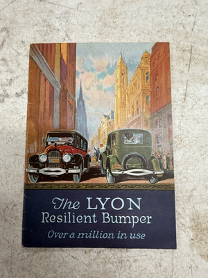 The LYON Resilient Bumper Price Catalog 36 Metal Stamping Co NY #75