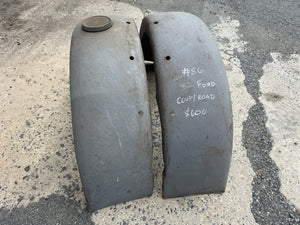 1932 Ford Coupe Roadster Cabriolet Rear Fenders Pair Hot Rod