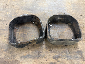 Ford Juice Brake Dust Grease Shields 1939 - 1948 Hydraulic Front Or Rear Pair