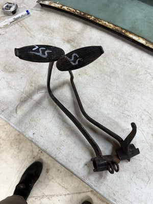 1928-1931 Ford Model A Clutch Brake Pedals 1929 1930 Coupe Sedan Pickup
