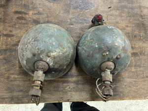 1935 1936 1937 Ford 1 Ton Pickup Truck Headlight Buckets Original