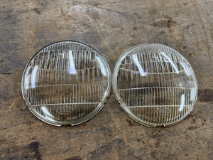 1935 Ford Headlight Lens Pr 1935-1939 Truck Head Light Lamp Glass 1936 1937 1938