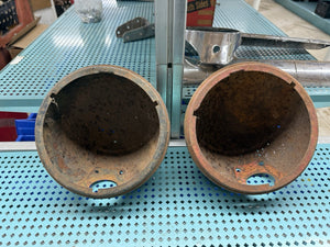 1935 1936 1937 Ford Truck Headlight Buckets Original pair 1/2 ton Pickup