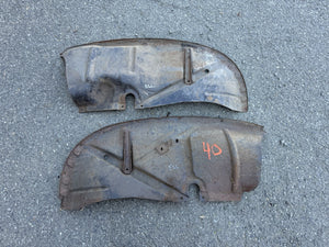 1939 1940 Ford Car Inner Fender Panels Original Coupe Sedan Convertible