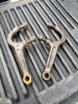 Pair Of Super Bell 1937-1948 Ford Bolt On Steering Arms Hot Rod