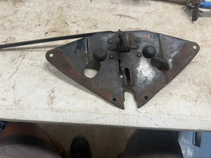 1941 Ford Truck UPPER HOOD LATCH PLATE Original 1/2 Ton Pickup Panel