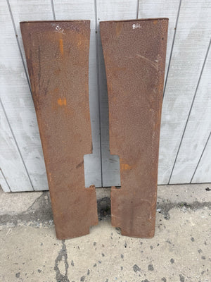 1935 1936 Ford Car Steel Running Board Set   Fits all Models NEW PAIR!
