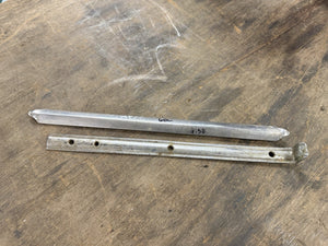 1949 1950 1951 Mercury Windshield Divider Trim  Original Inner Outer Stainless