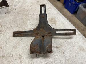 Ford Front License Plate Bracket - 1937-38 PASS, 1939 STD PASS, 1937-39 PU