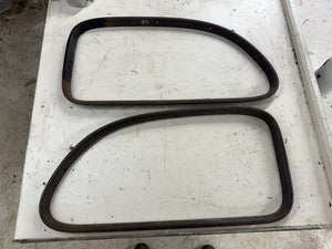 1935-1935 Ford Coupe, Fordor front  door garnish molding  window trim hot rod