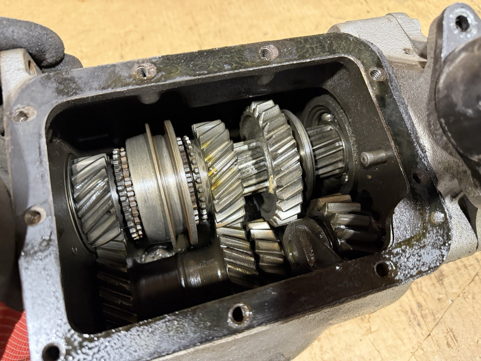 1949-50's FORD / MERC 3 SPEED TRANS With Borg Warner OD Unit R10E