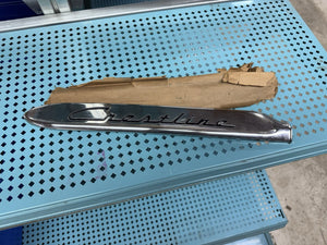 1953 1954 Ford CRESTLINE LH Drivers Side Front Fender Trim Molding OEM