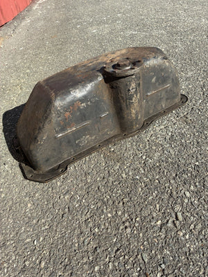 1928 Early Ford Model A Oil Pan w/ clean-out / inspection cover 1929 1930 1931