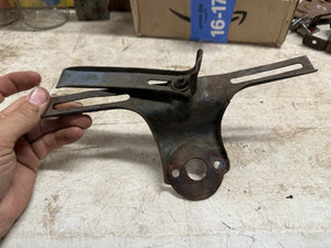 1933-36 Ford Passenger Car Rear License Plate Bracket Coupe Sedan Roadster