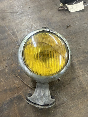 UNITY Model H fog Early Lamp Ford Vintage Truck LigHt 6v GE Amber