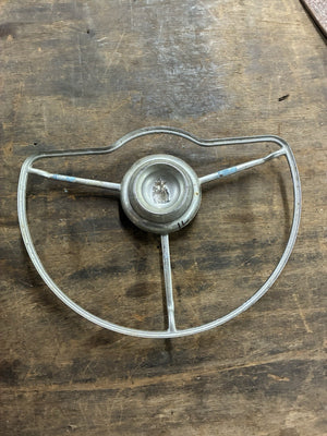 1954 Chrysler Horn Ring # 1325682 Original Sedan Cross Craft Boat Vintage