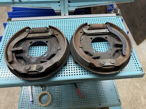 1939 1940 Ford Rear Hydraulic Brakes Backing Plates Hot Rod Coupe Roadster
