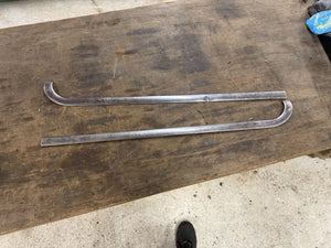 1955 1956 Mercury  Montclair 2 Door Hard Top Upper Quarter Trim Moldings