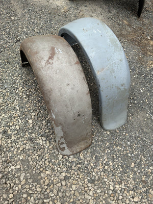 1928 1929 Ford Model A Coupe Roadster Cabriolet Rear Fenders Original Pair