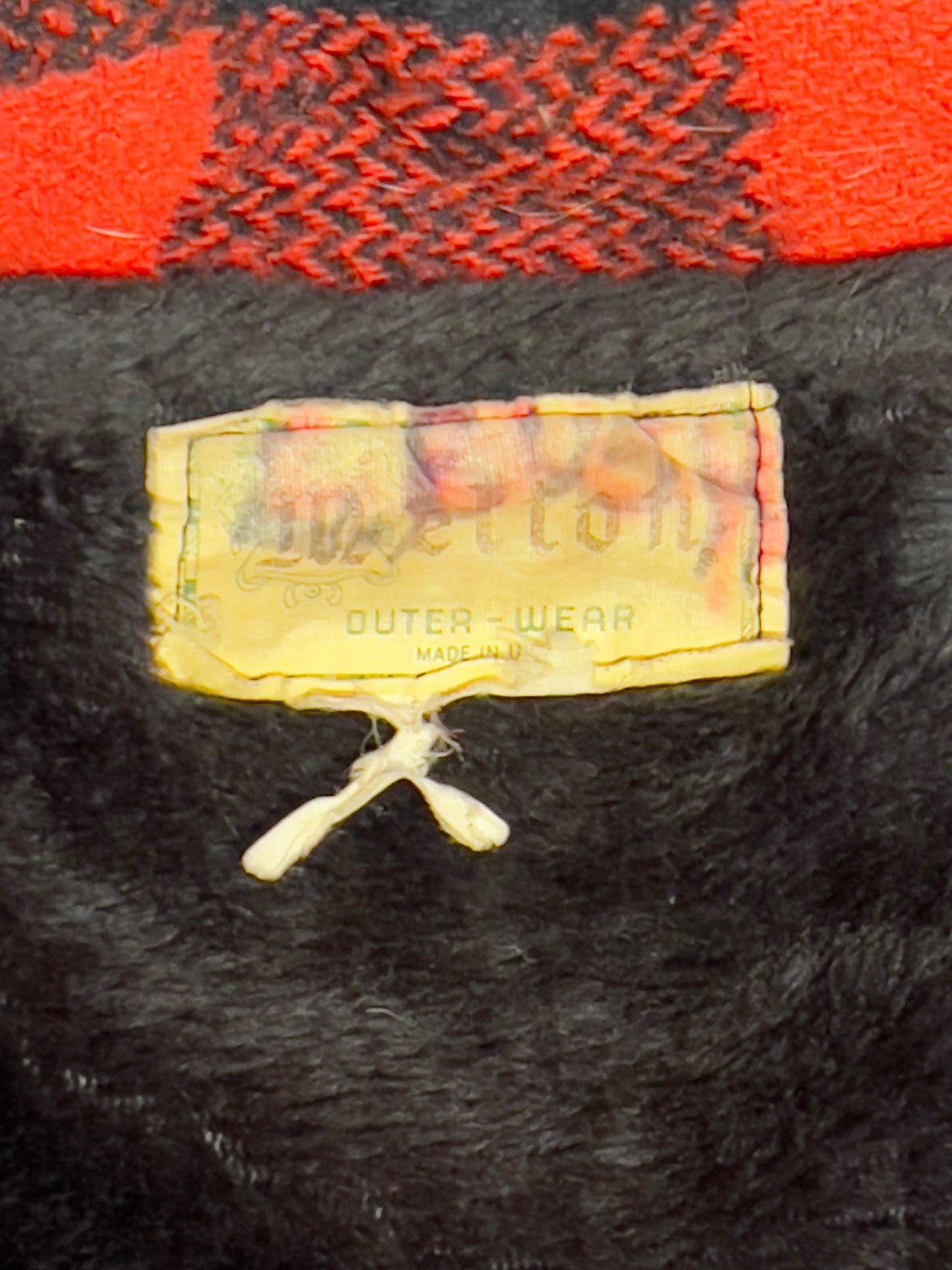 Melton Buffalo Plaid Wool Hunting Zip Jacket XL Made In USA – Iron